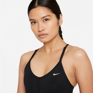 Nike Women's Indy V-Neck Sports Bra, Low Impact, Padded